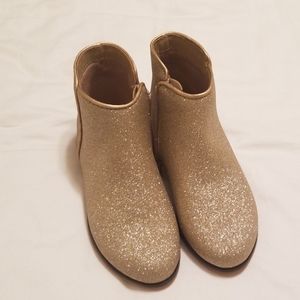 Gold Cat & Jack Booties Size 12